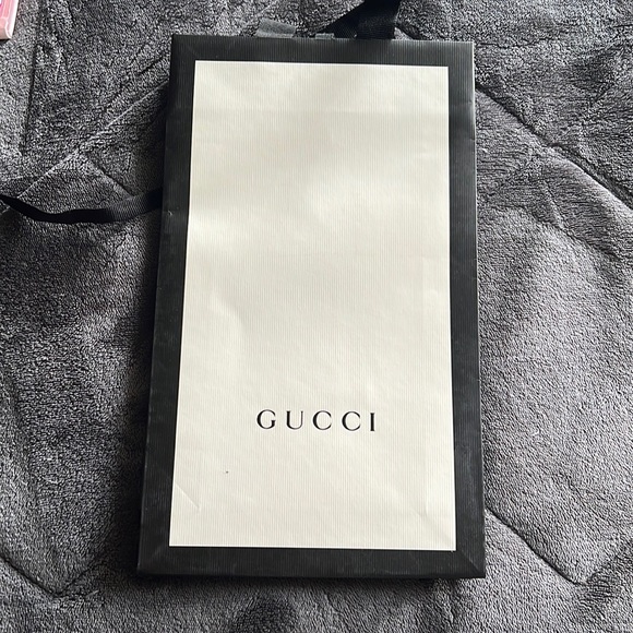 Authentic GUCCI Shopping bag black and white - Picture 1 of 3